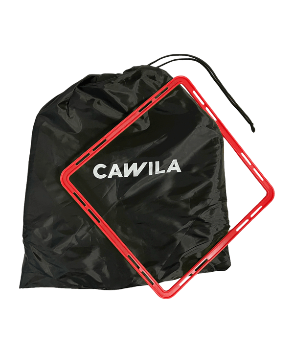 Cawila ACADEMY SQUARE | 6er Set | rot - blau