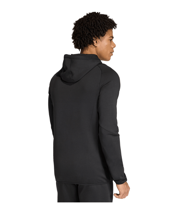 adidas Tiro Travel Hoody Schwarz - schwarz
