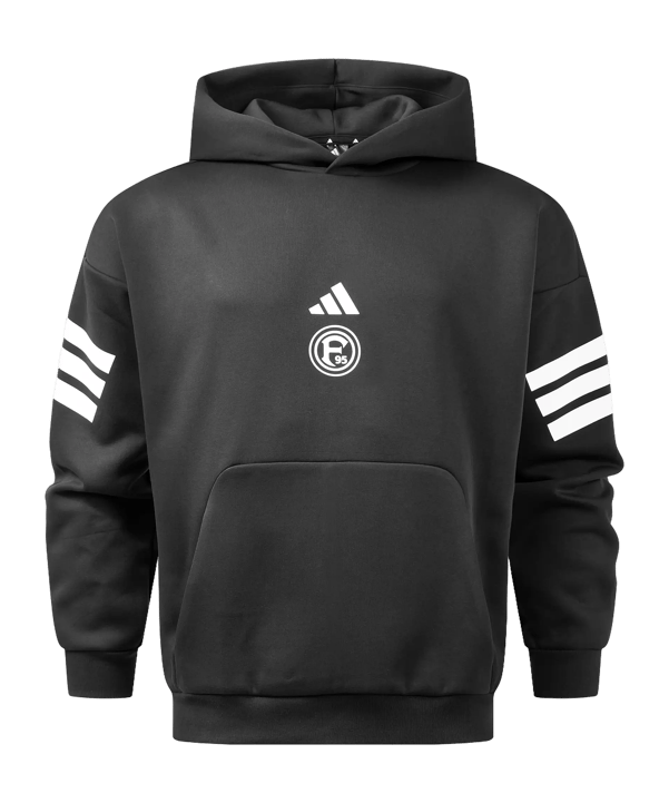adidas Fortuna Düsseldorf Königsallee Hoody Nero - nero