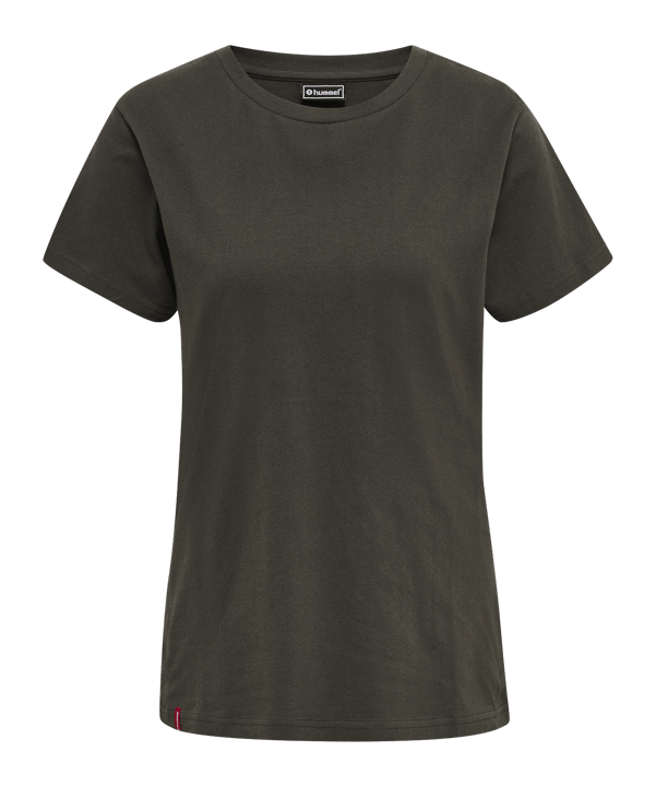 Hummel hmlRED Heavy T-Shirt Damen Schwarz F6213 - schwarz