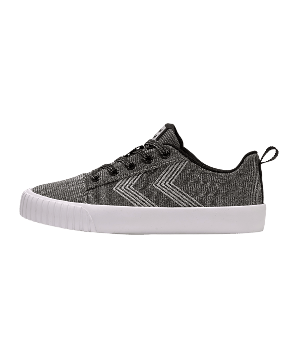 Hummel Base Court Glitter Sneaker Kids Schwarz F2001 - schwarz