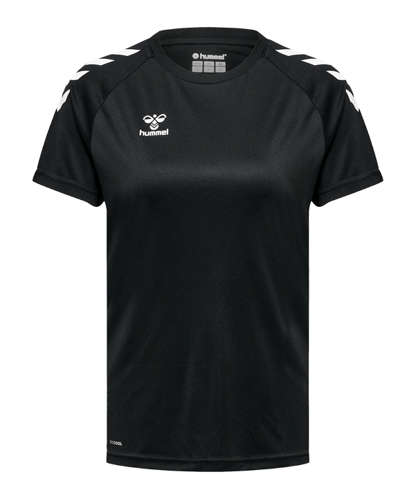 Hummel hmlCORE XK Poly T-Shirt Damen Schwarz F2001 - schwarz