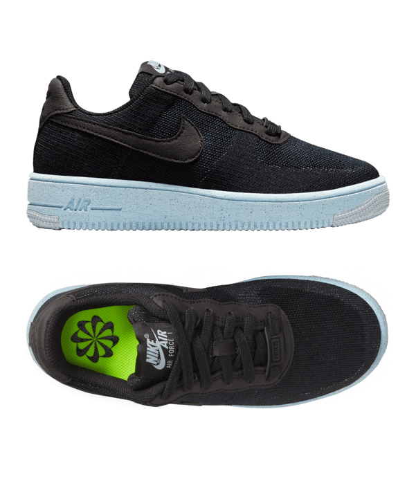 Nike Air Force 1 Crater Flyknit Kids (GS) F001 - schwarz