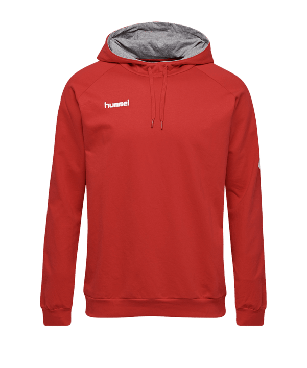 Hummel Go Cotton Hoody Kapuzenpullover F3062 - rot