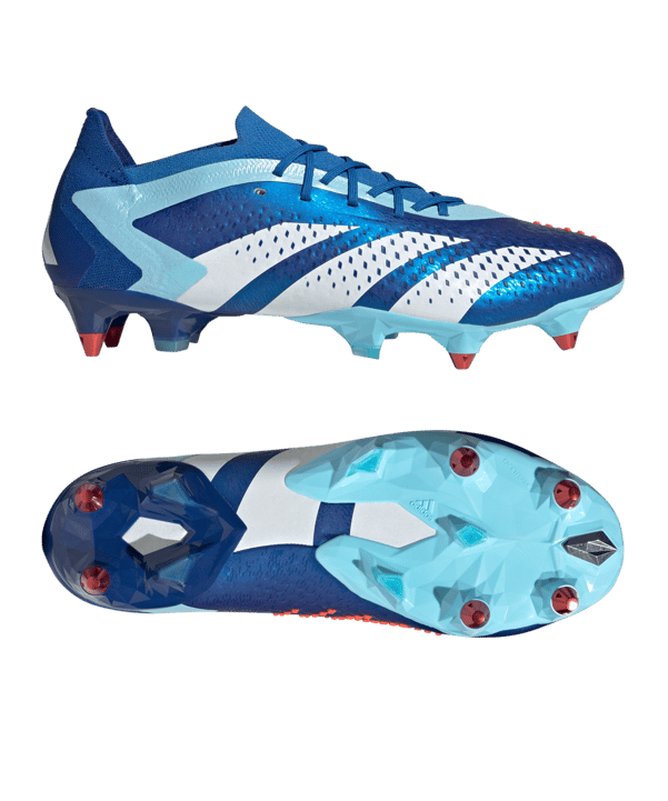 adidas Predator Accuracy.1 L SG Marinerush Blau Weiss Blau - blau