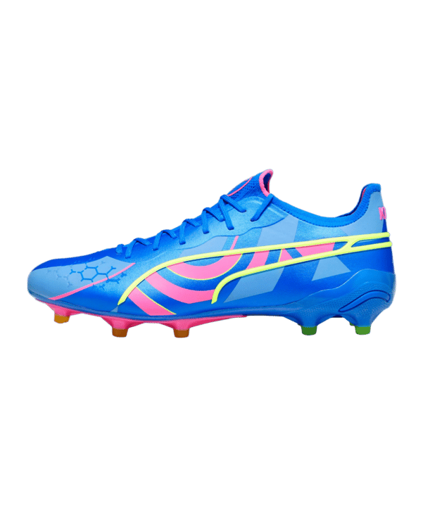 PUMA KING Ultimate Energy FG/AG Blau Pink F01 - blau