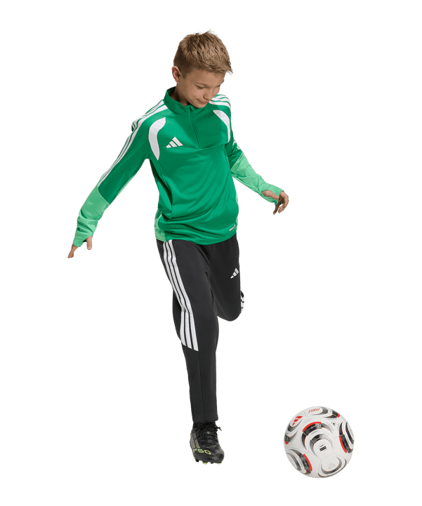 adidas Tiro 26 Competition Training Zip Top Kinder Dunkelblau - gruen