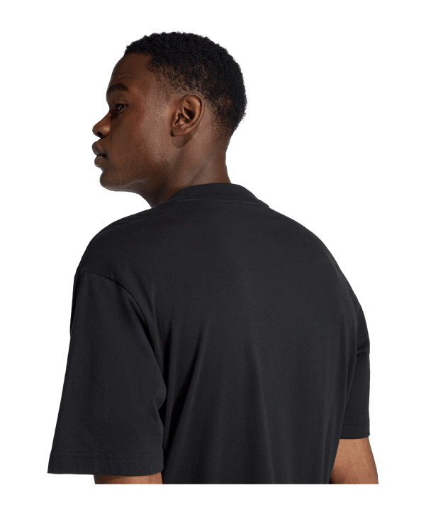 adidas Holiday Big Logo T-Shirt Schwarz - schwarz