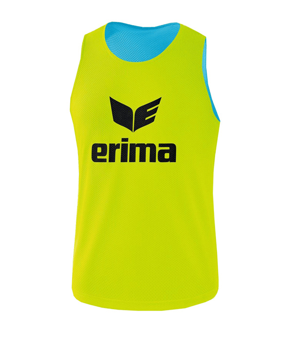 Erima Wende-Markierungshemd Hellblau Gelb - hellblau