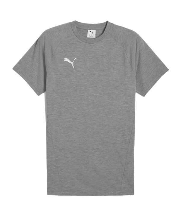 PUMA teamEVOSTRIPE T-Shirt Grau F33 - grau