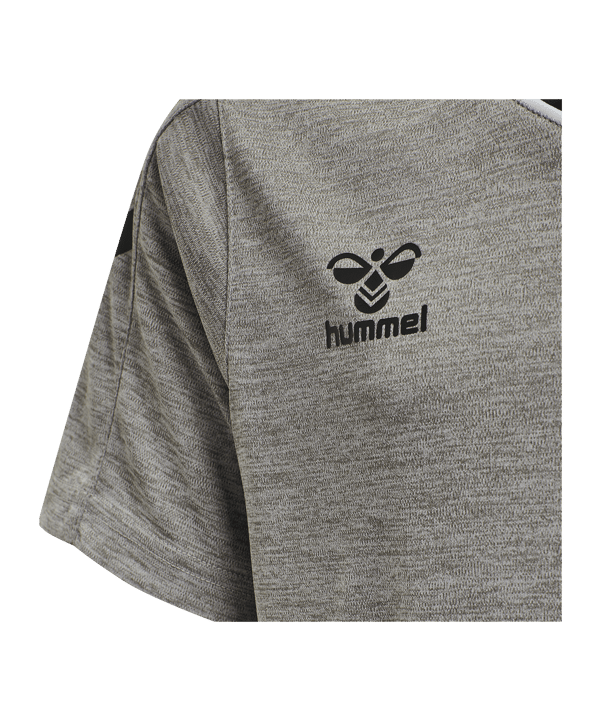 Hummel hmlCORE XK Poly Trikot Kids Grau F2006 - grau