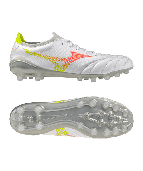 Mizuno Morelia Neo V B Pro AG Prism Bianco C54 - bianco