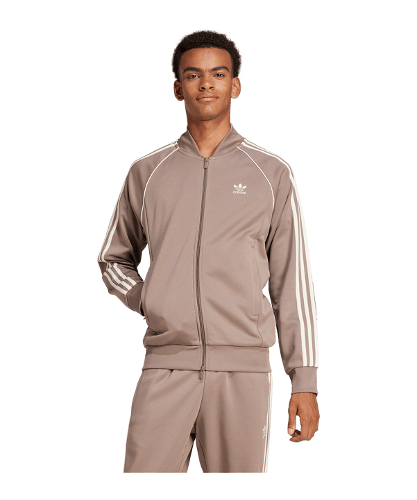 adidas Originals SST Jacke Braun - braun
