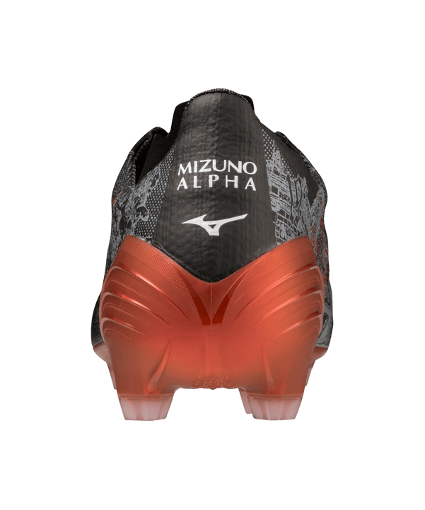Mizuno Alpha Made in Japan FG Sergio Ramos 4 Schwarz Rot F04 - schwarz