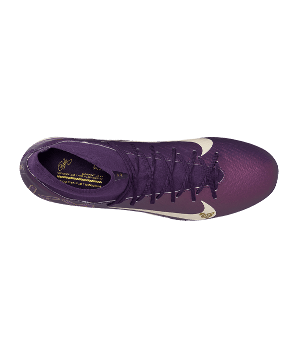 Nike Air Zoom Mercurial Superfly X Academy TF Kylian Mbappe Signature Lila F500 - lila