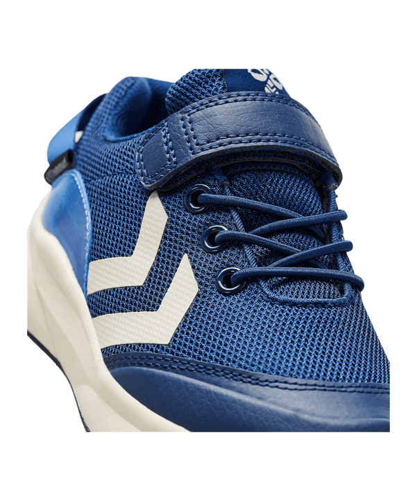 Hummel Reach 250 Recycled Tex Sneaker Kids Blau F7017 - blau
