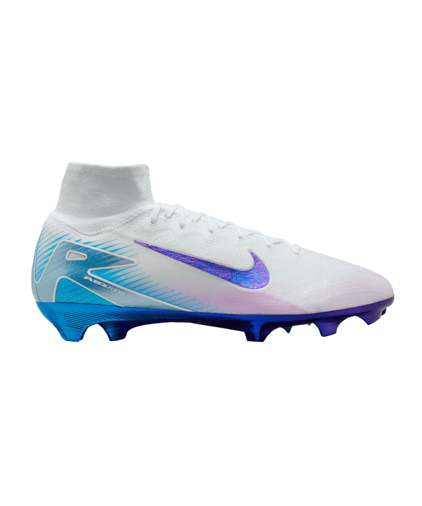 Nike Air Zoom Mercurial Superfly X Elite FG Chromatic Weiß F100 - weiss