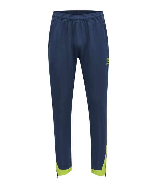 Hummel  hmlLEAD Poly Trainingshose Blau F7642 - blau