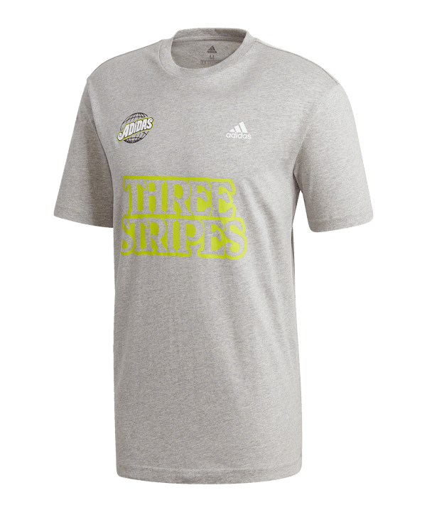adidas Athletics Lucky 8 Graphic T-Shirt Grau - grau