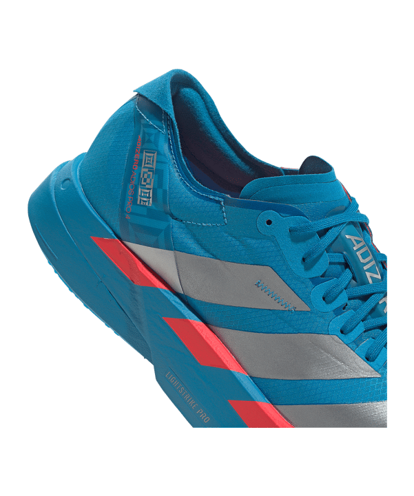 adidas Adizero Adios Pro 4 Laufschuh Blau