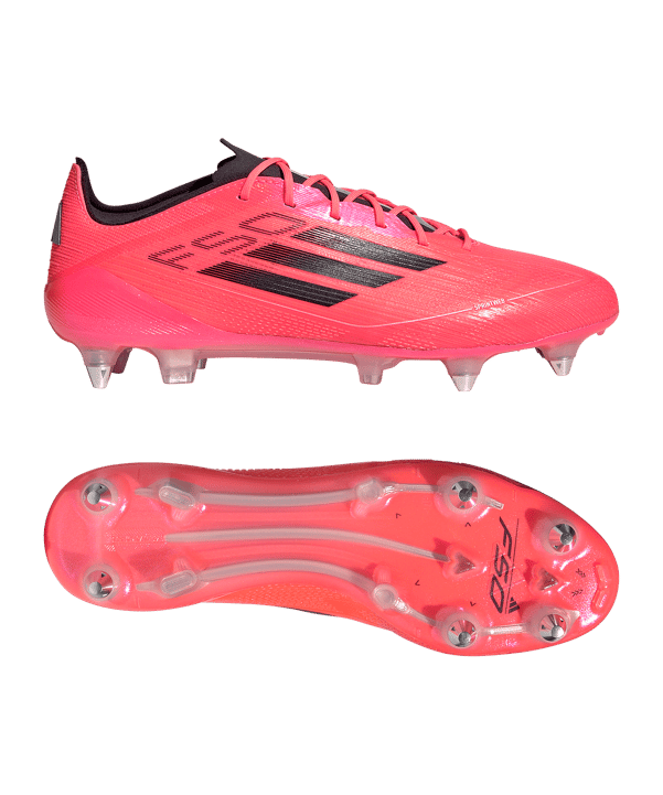 adidas F50 Elite SG Vivid Horizon Pink Schwarz - rosa