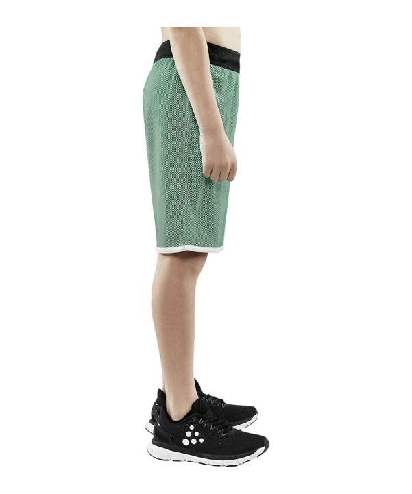 Craft Progress Reversible Basket Short Kids Grün F651900 - gruen