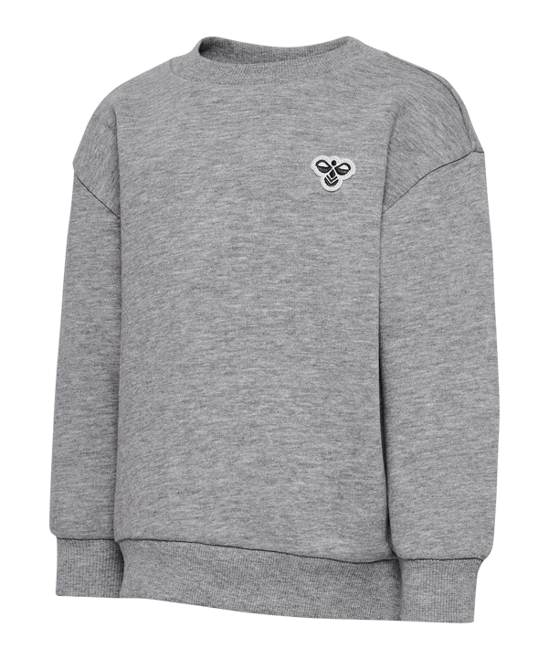 Hummel Mini Loose Bee Sweatshirt Kids Grau F2006 - grau