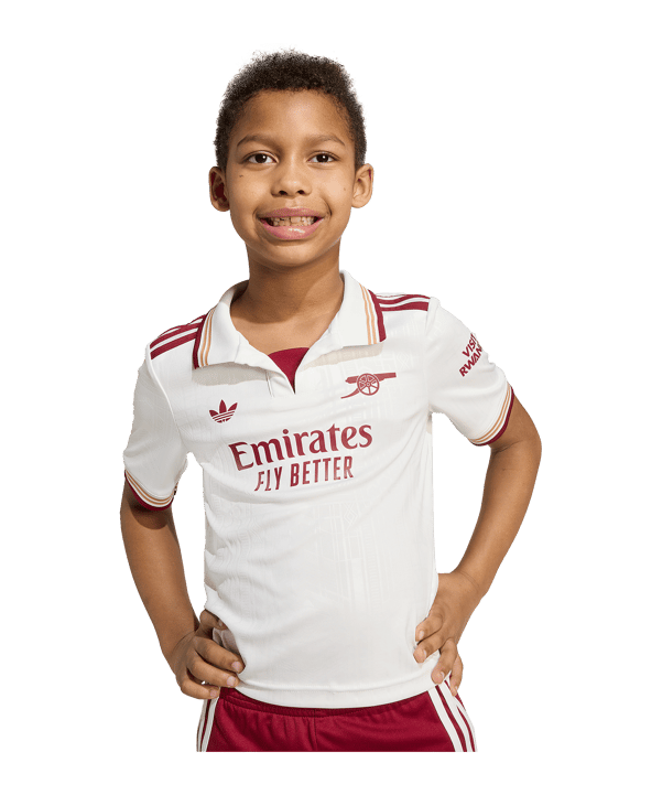 adidas FC Arsenal London Minikit 3rd 25/26 Kids Weiss - weiss