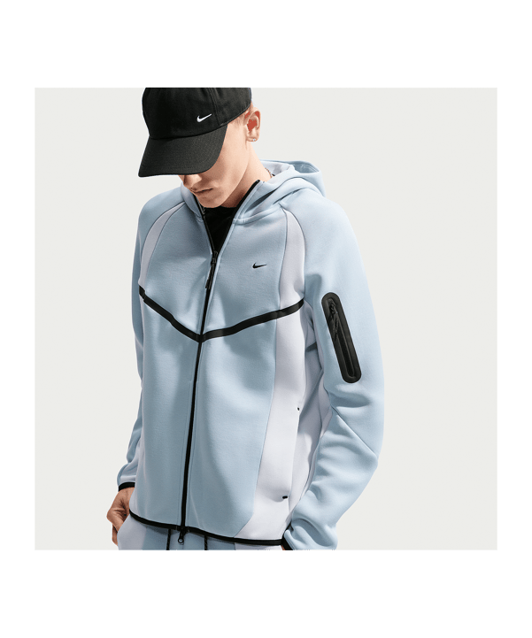 Nike Tech Fleece Windrunner Veste Bleu C440 - bleu