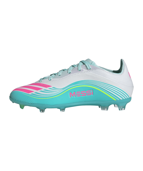adidas F50 Elite FG Messi Aurora Radiante Kids Weiß - weiss
