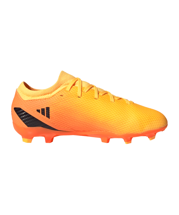 adidas X Speedportal.3 FG Heatspawn Kids Orange Gold Schwarz - gold