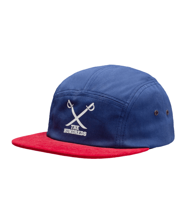 The Hundreds Fill 5-Panel Cap Kappe - blau