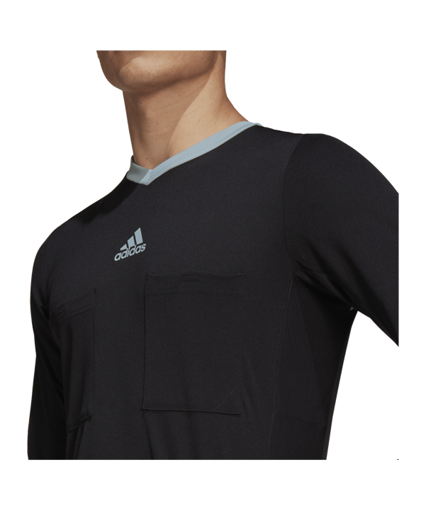 adidas Referee 22 Trikot langarm Schwarz - schwarz