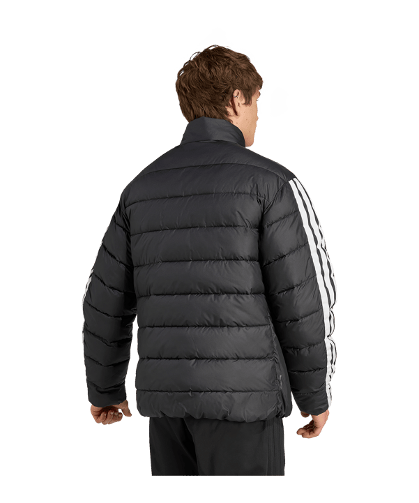 adidas Essentials Climawarm 3 Stripes Synthetic Down Jacke Schwarz - schwarz