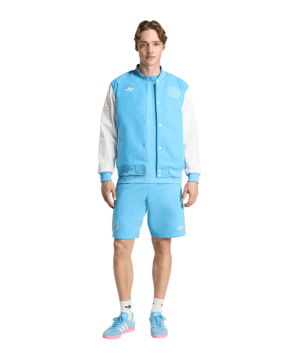 adidas Inter Miami Anthem Jacke Blau - blau