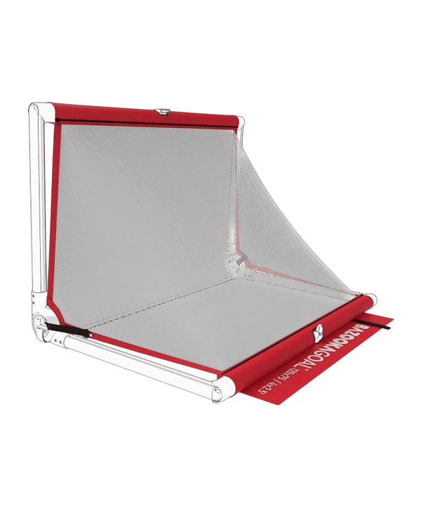 BazookaGoal SPARE-NET | 120x75cm Tornetz Rot - rot