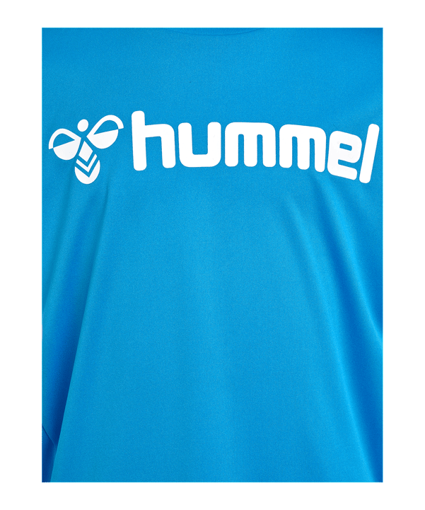 Hummel Logo Trikot Kids Blau F7428 - blau