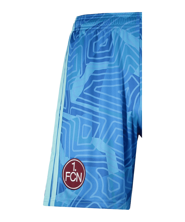 adidas 1. FC Nürnberg pantaloncini da portiere 2026/2027 Kids Blu - blu