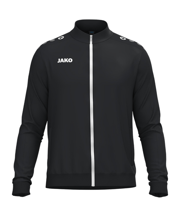 JAKO One Trainingsjacke Kids Schwarz F800 - schwarz