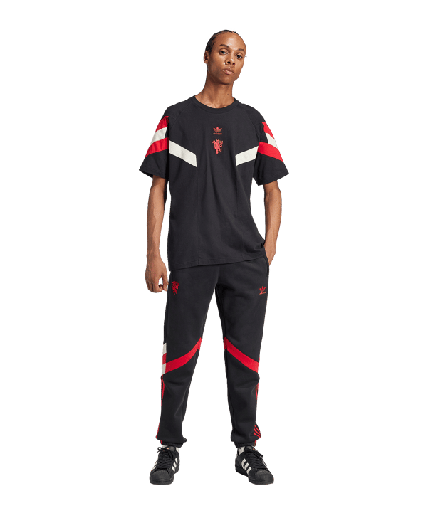 adidas Originals Manchester United Trainingshose Schwarz - schwarz
