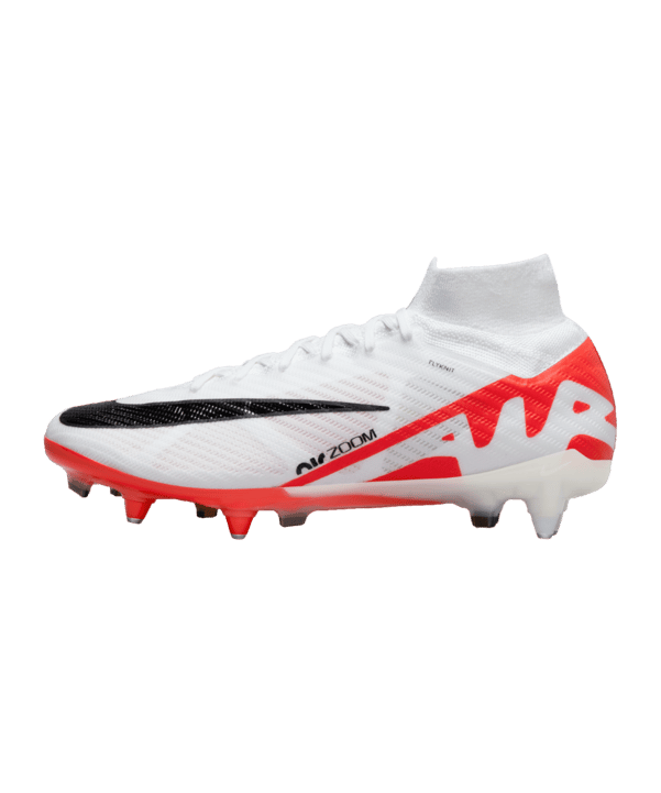 Nike Air Zoom Mercurial Superfly IX Elite SG-Pro AC Ready Rot Weiss Schwarz F600 - rot