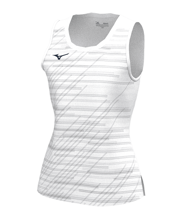 Mizuno Chiba NS Tanktop Damen Weiss F001 - weiss