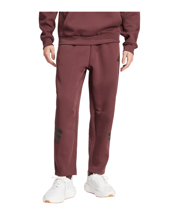 adidas Future Icons 3S Jogginghose Rot - rot