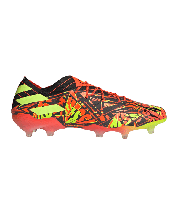 adidas NEMEZIZ Messi.1 FG Rot Gelb Schwarz - rot