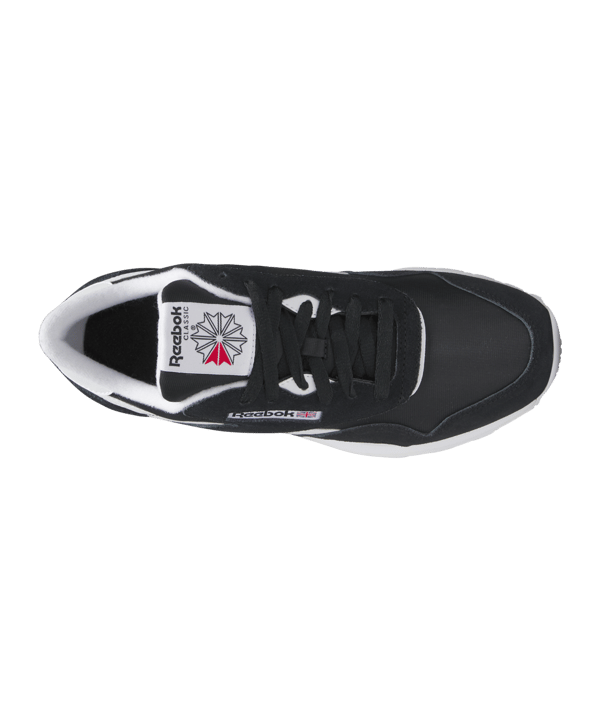 Reebok CL Nylon Schwarz Weiss - schwarz
