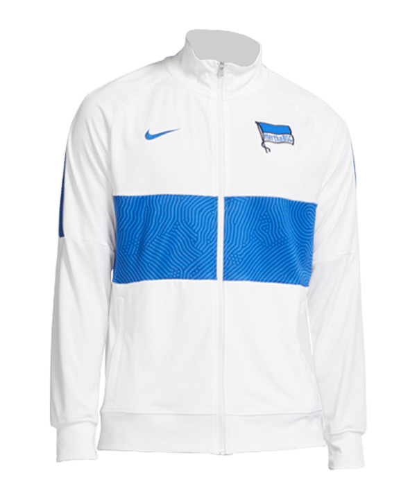 Nike Hertha BSC I96 Anthem Jacke Weiss F100 - weiss