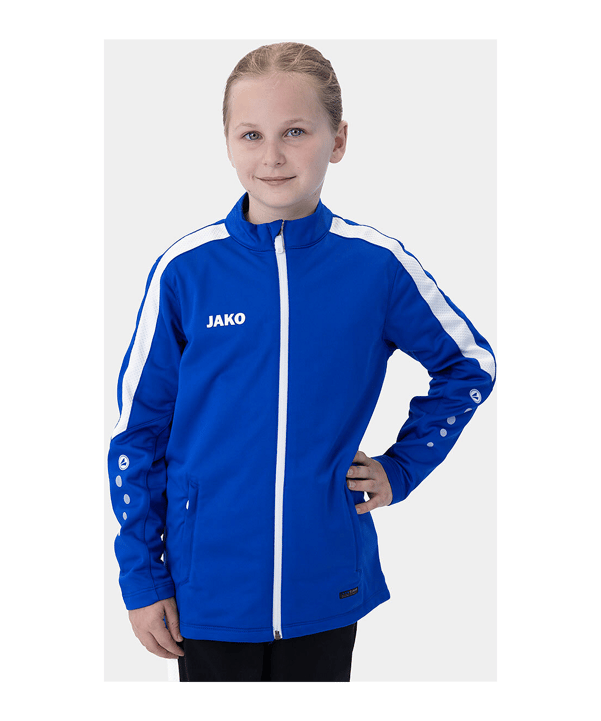 JAKO Power Giacca da allenamento Bambini Blu C400 - blu