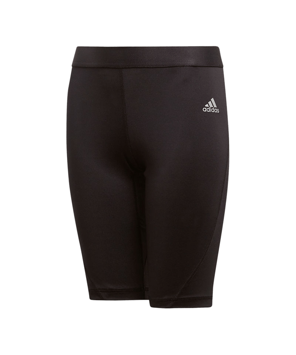 adidas Alpha Skin Short Tight Kids Schwarz - schwarz