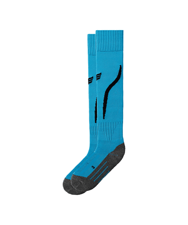 Erima Tanaro Stutzenstrumpf Blau Schwarz - blau