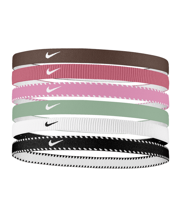 Nike Flex Classic 6PK Fascia per capelli Multicolore C551 - multicolore